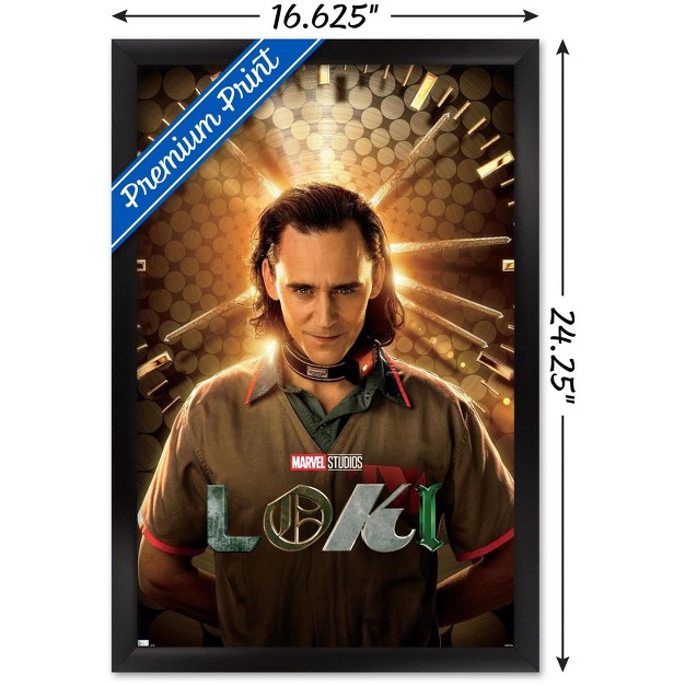 Trends International Marvel Loki Teaser Framed Wall Poster Prints