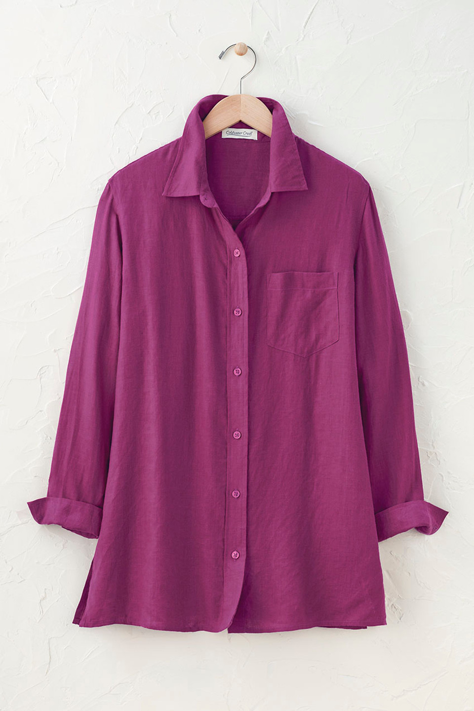 Linen Big Shirt - Coldwater Creek