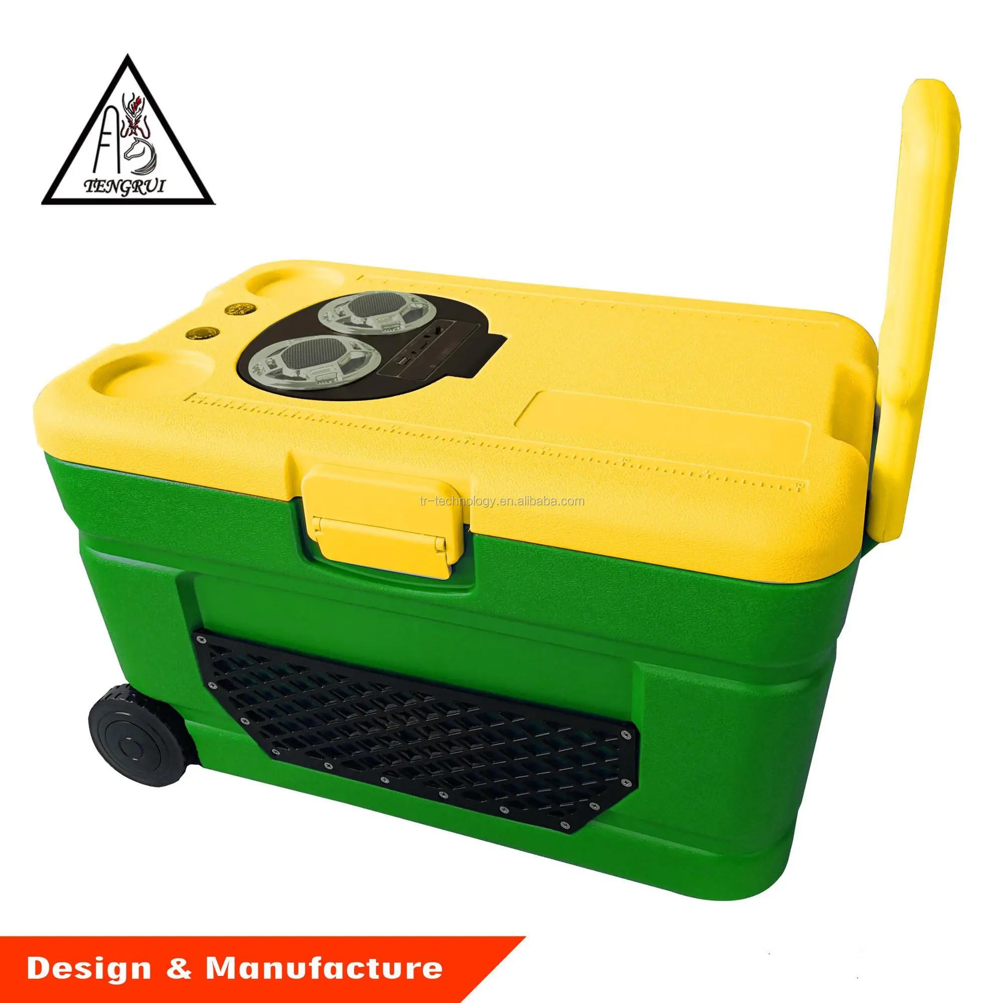 TR 60L Customized thermal cooler box luggage with BT speakers Other Camping   Hiking s Cooler speakers for outdoor tents