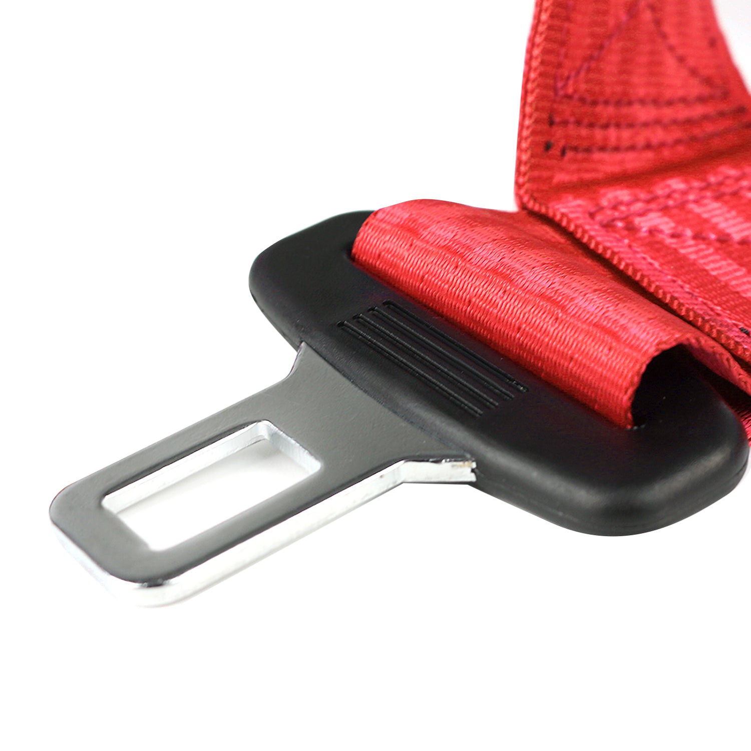 Spec-D Tuning 2 X Red 4 Point Camlock Jdm Seat Belt Harness Universal