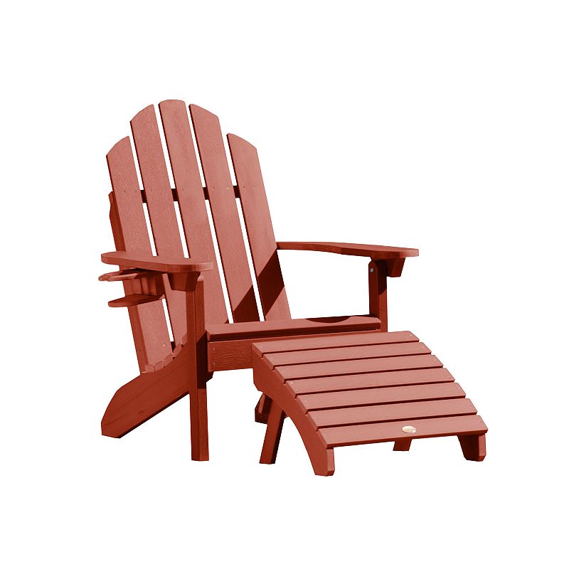 Highwood Westport Adirondack Chair and Folding Ottoman