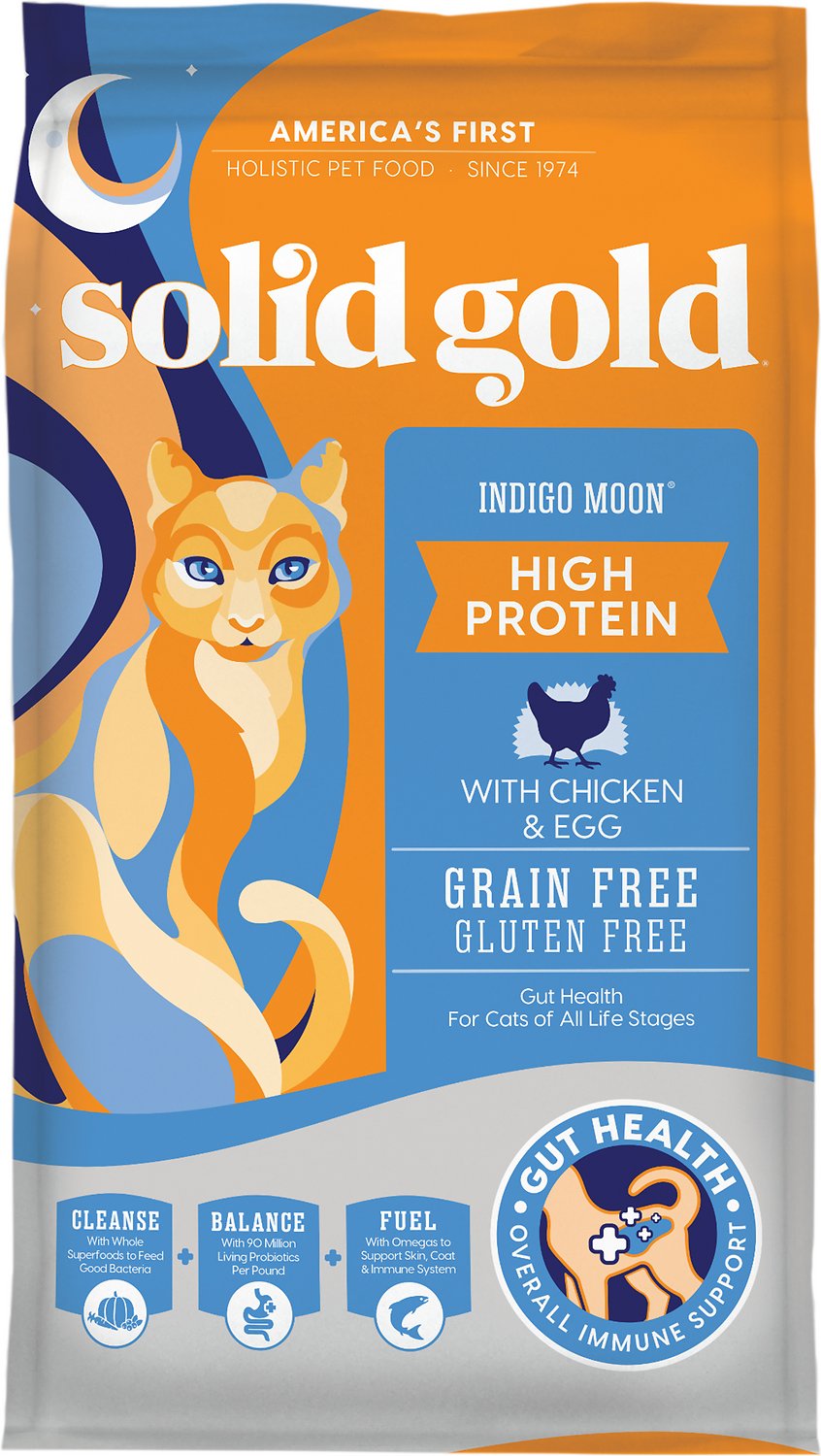 Solid Gold Indigo Moon with Chicken and Eggs Dry Cat Food