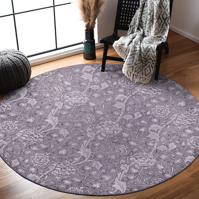 My Magic Carpet Kalini Floral Woodland Area Rug