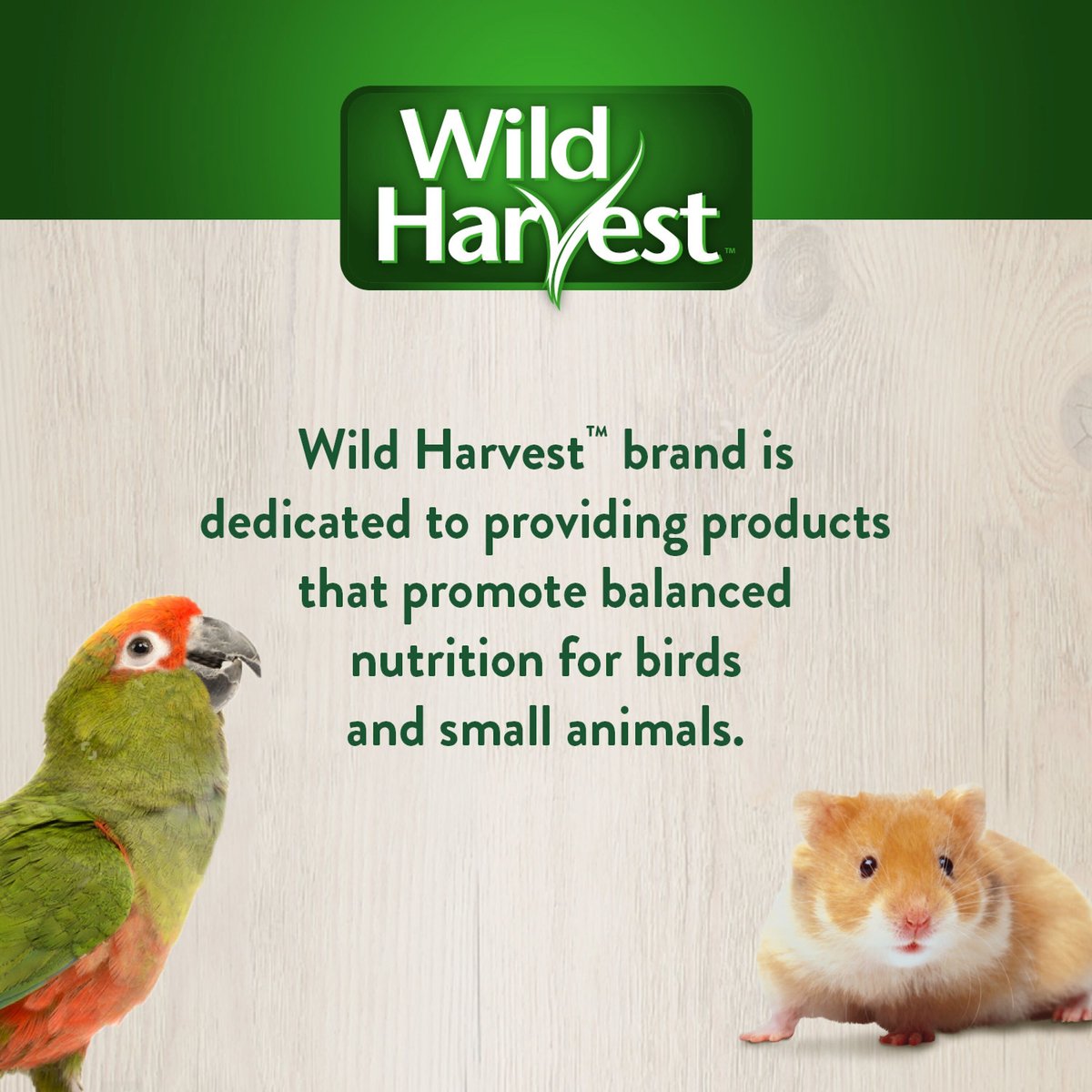 Wild Harvest Advanced Nutrition Complete and Balanced Diet Hamster and Gerbil Food， 4-lb bag