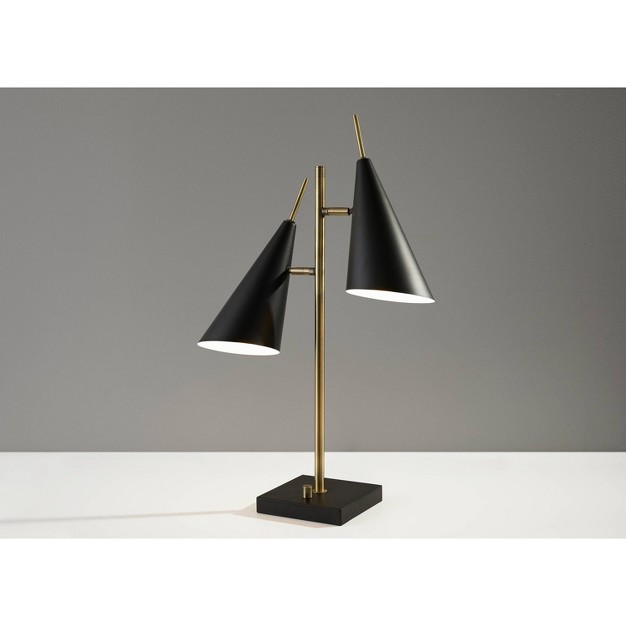 Owen Table Lamp Black Adesso