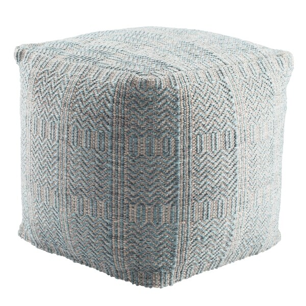 Ailith Indoor/ Outdoor Tribal Pouf/ Floor Pillow