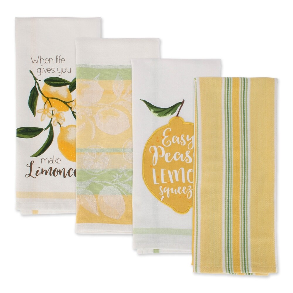 DII Lemon Bliss Kitchen Textiles  18x28\