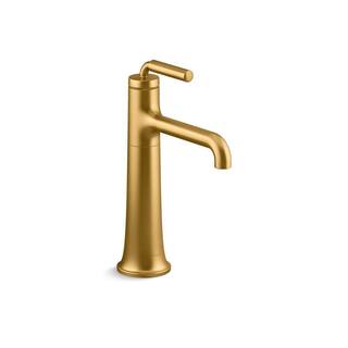 KOHLER Tone Single-Handle Single-Hole Bathroom Faucet in Vibrant Brushed Moderne Brass 26437-4-2MB