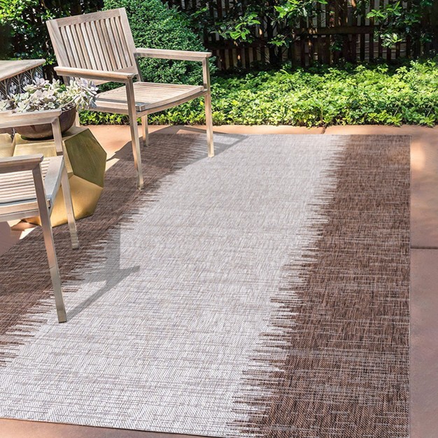 Tavira Modern Strie x27 Indoor outdoor Runner Rug Jonathan Y