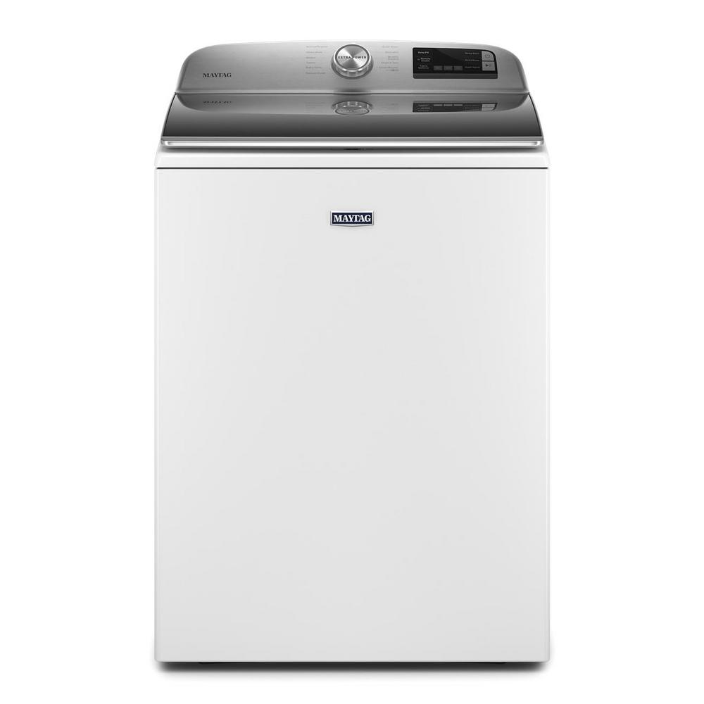 Maytag MVW6230HW 47 Cu Ft White Smart Capable Top Load Washer With