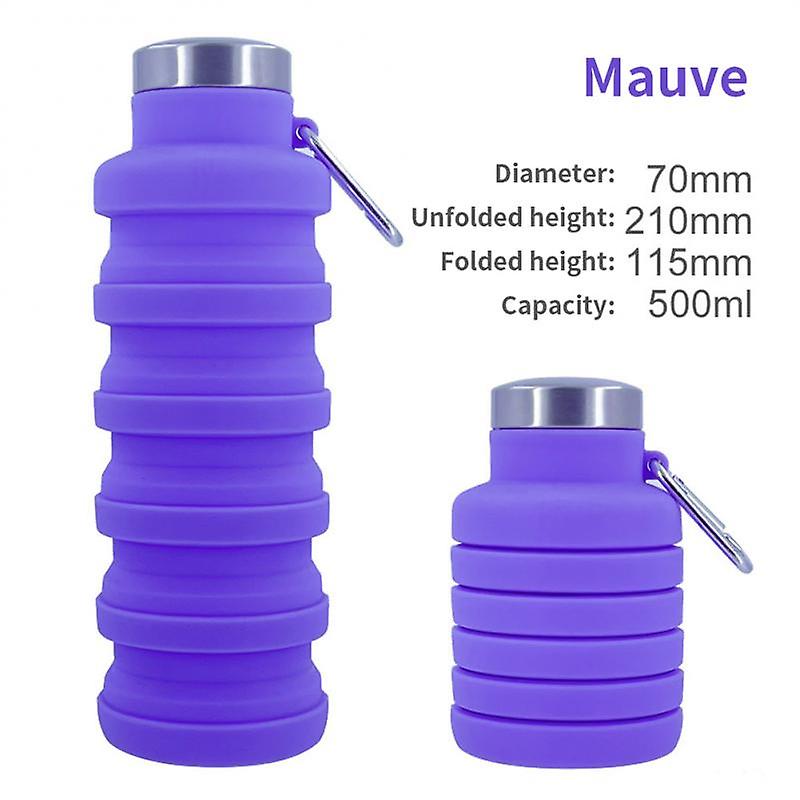 Outdoor Travel Sports Cup Bpa Free Folding Silicone Water Bottle Portable Retractable Drinking