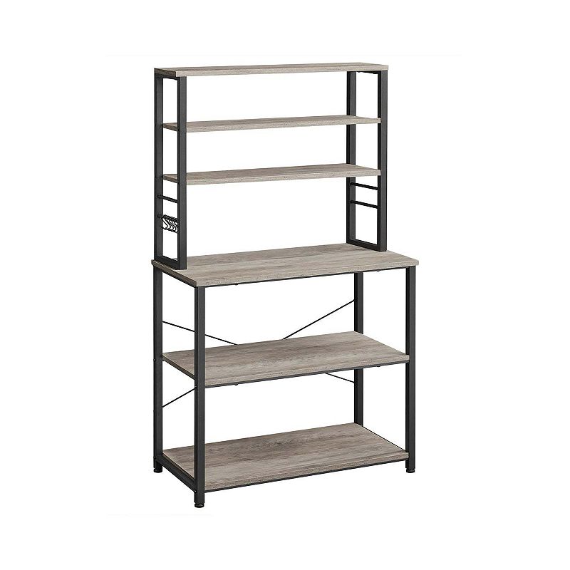 6-Tier Industrial Baker's Rack