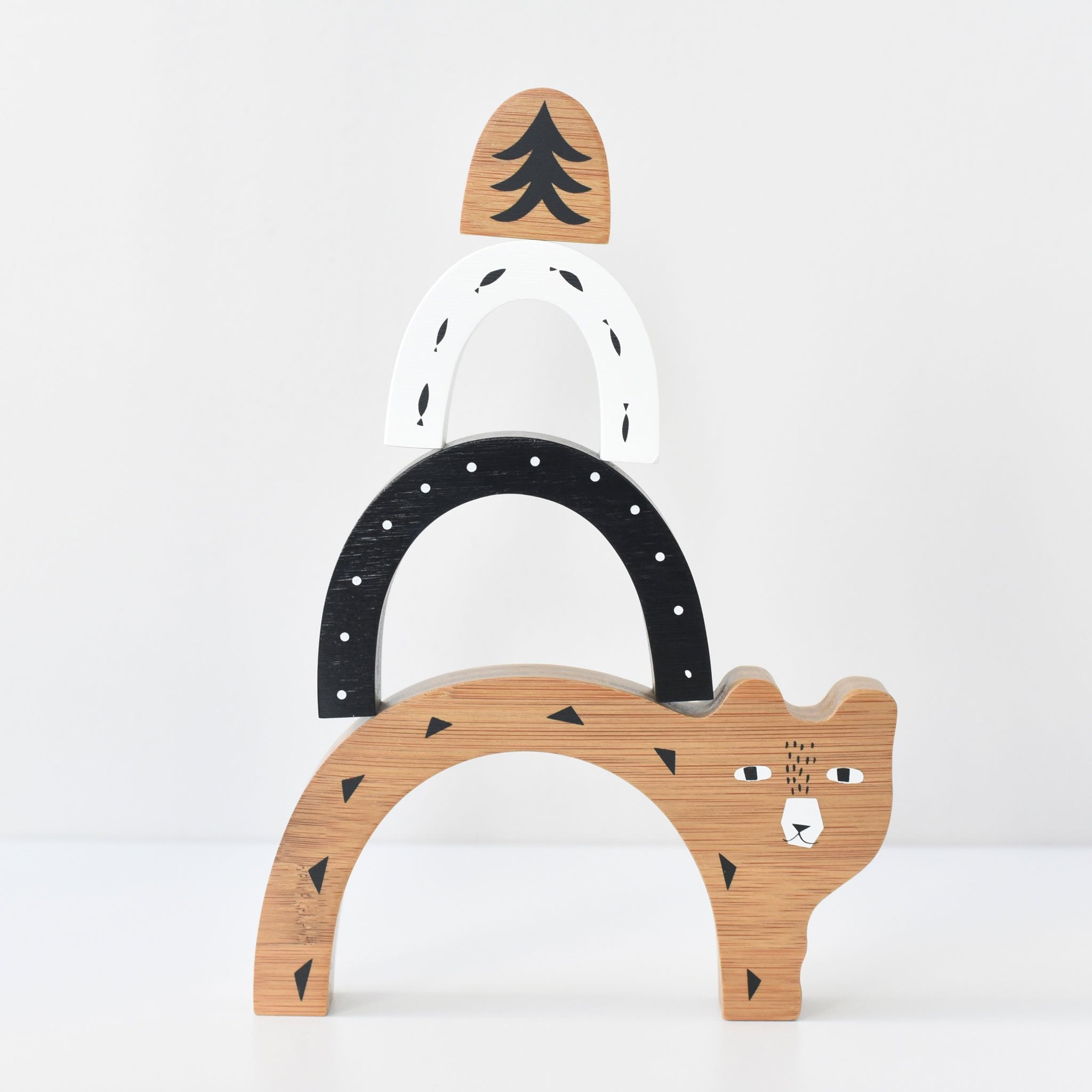 Bamboo Nesting Bear by Wee Gallery