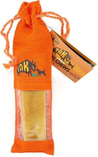 Yak9 Chews Turmeric Yak Chew Dog Treat， Large