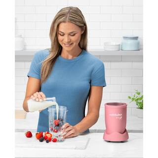 NutriBullet Pro BCRF Exclusive 12-Piece Personal Blender in Matte Soft Pink NB9-1201BCRF