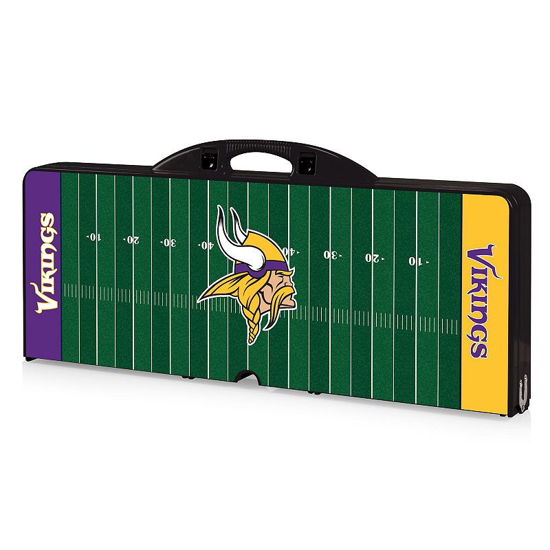 Minnesota Vikings Portable Sports Field Picnic Table