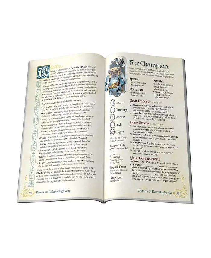 Magpie Games Root The Rpg Travelers Outsiders Hardcover Book  a Supplement For Root The Rpg  Roleplaying Game  includes New Playbooks  2-4 Run Time  Rated Everyone