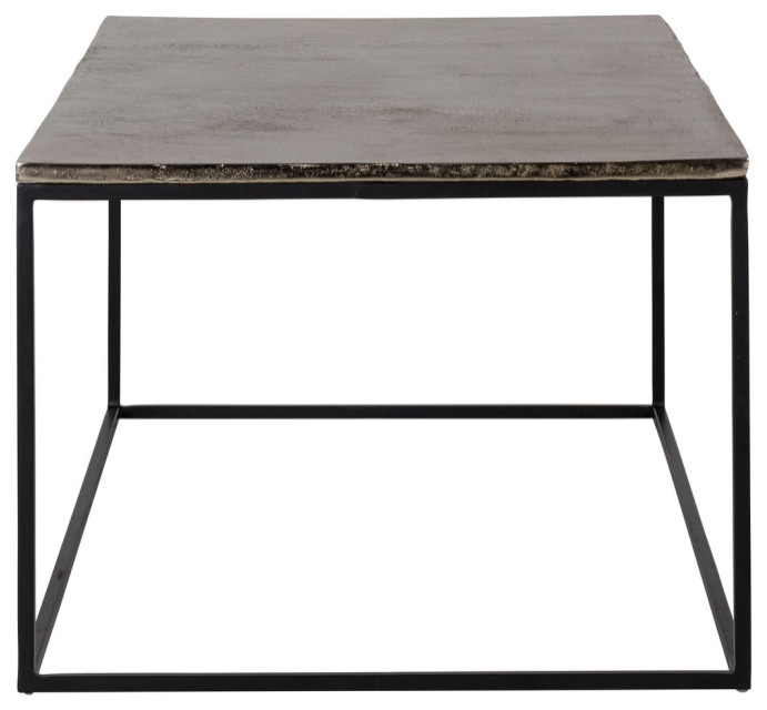 Rectangular Aluminum Coffee Table  OROA Lanson   Industrial   Coffee Tables   by Oroa   Distinctive Furniture  Houzz