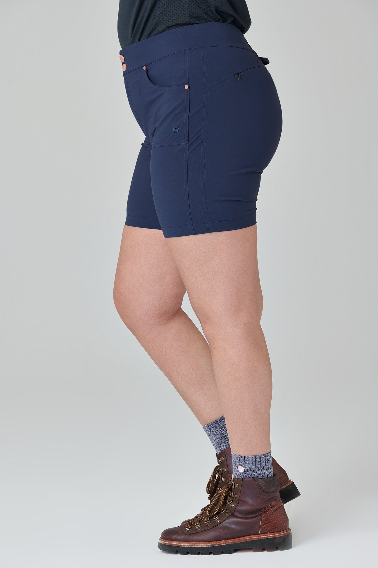 Mid Length Trek Shorts - Deep Navy