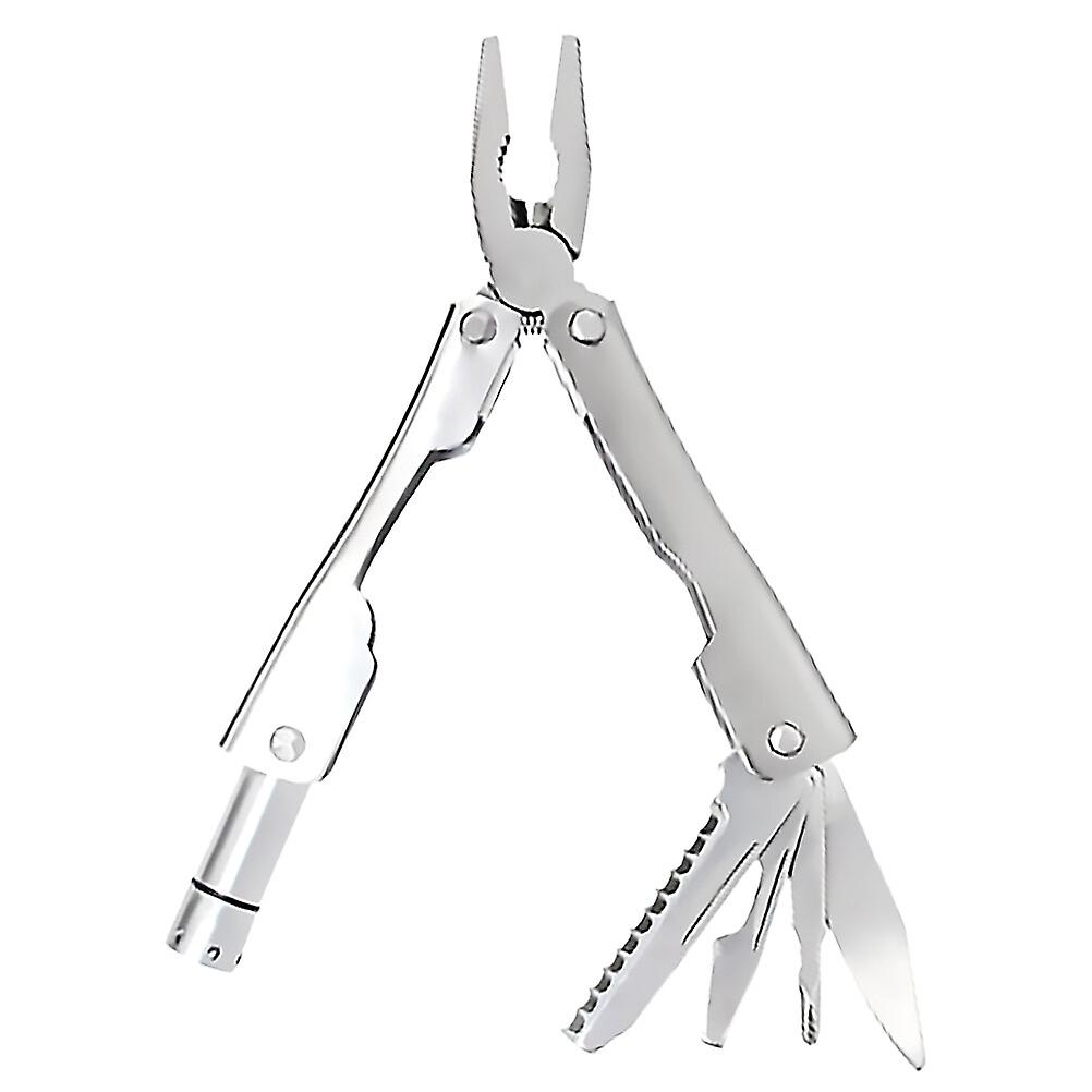 1 Set Of Pincer Plier Stainless Steel Plier Multi-functional Plier With Led Lamp