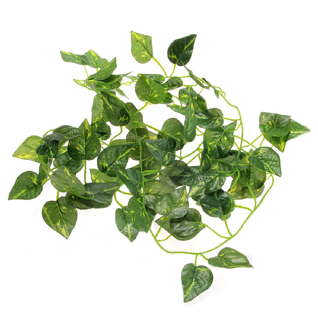 TureClos 2M Artificial Scindapsus Aureus Vine For Reptiles Terrarium