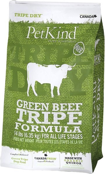 PetKind Tripe Dry Grain-Free Green Beef Tripe Formula Dry Dog Food