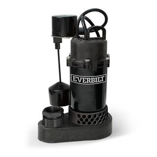 Everbilt 13 HP Aluminum Sump Pump Vertical Switch HDSP33V