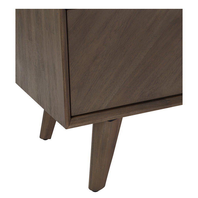 TORRELL 165cm TV Entertainment Unit - Woodline Mocha