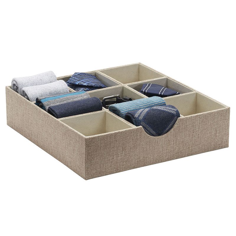 Household Essentials 9-Compartment Square Organizer Tray