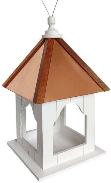 Home Bazaar Madison Bird Feeder with Copper Top