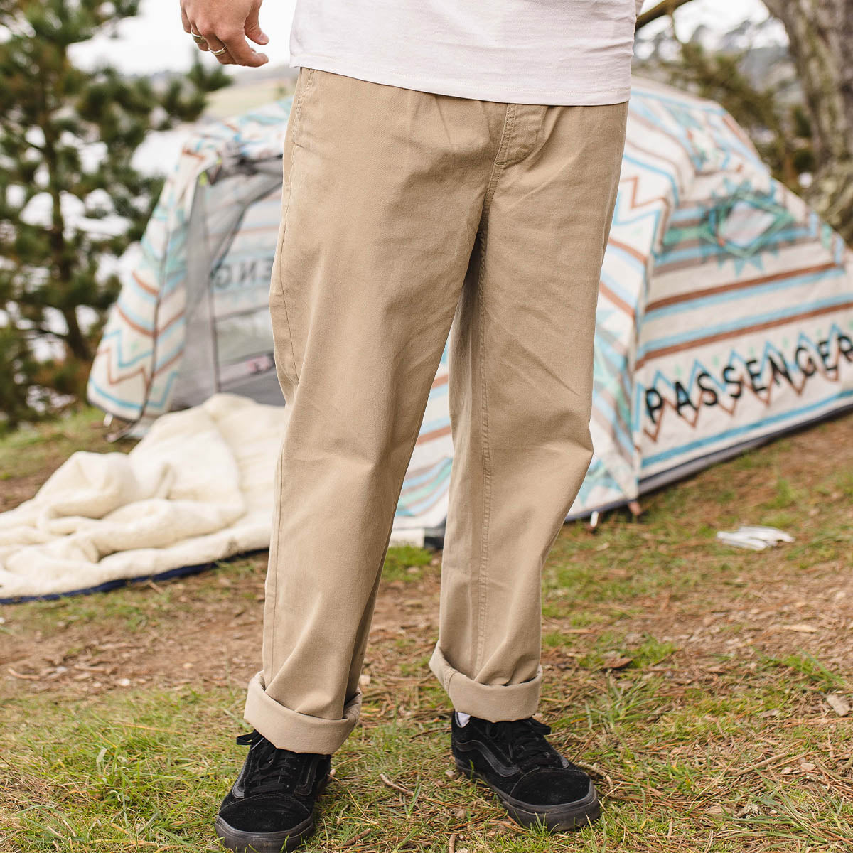 All Adventure Organic Cotton Trouser - Chinchilla Brown