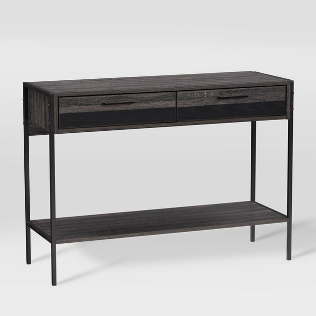 Joliet Entryway Table Gray black Corliving