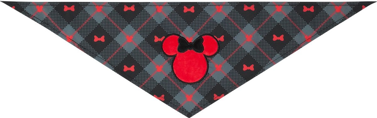 Disney Minnie Mouse Plaid Dog and Cat Bandana