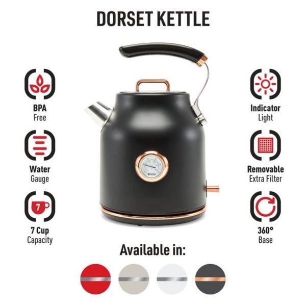 1.7 Liter Stainless Steel Electric Kettle