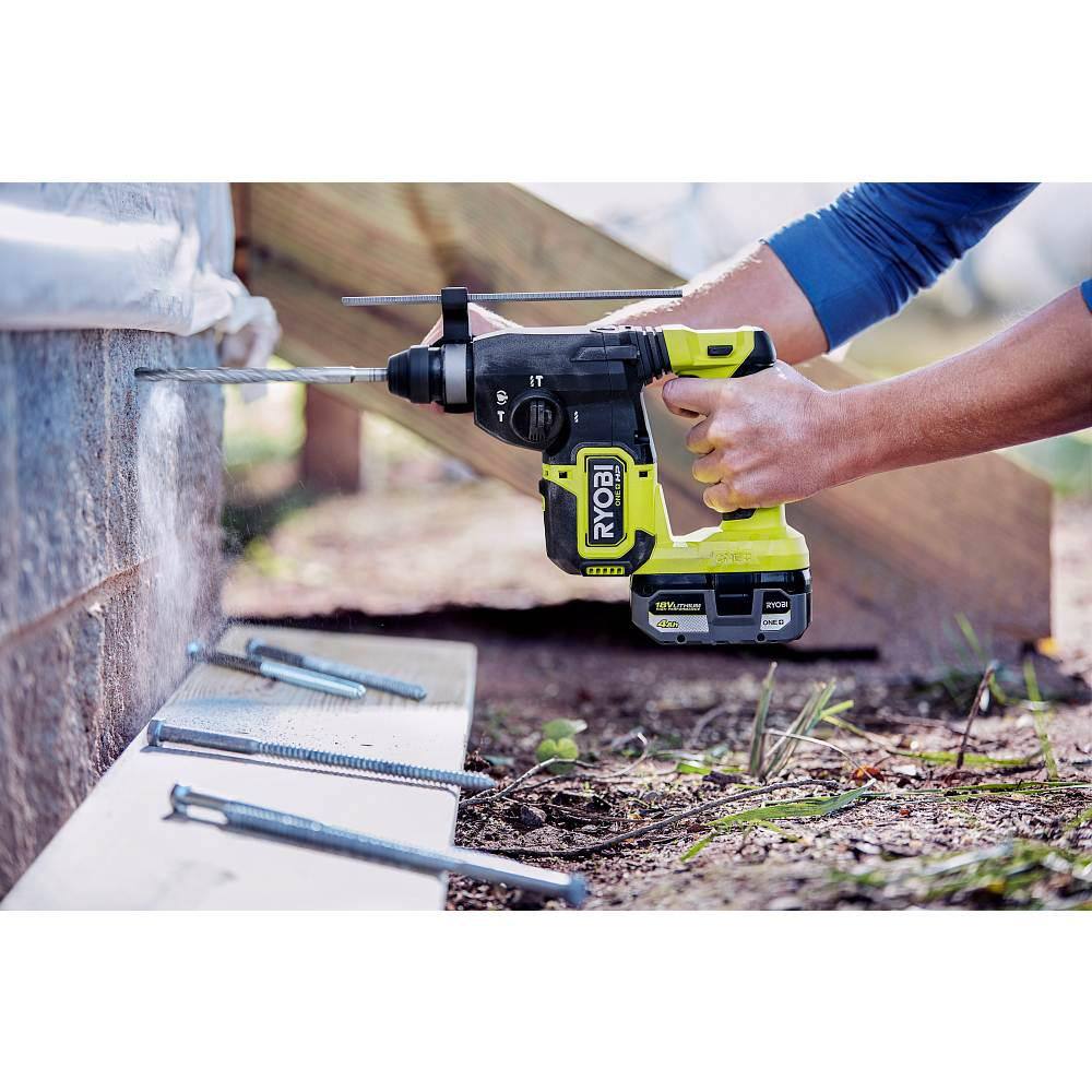 RYOBI ONE+ 18V Lithium-Ion 2.0 Ah 4.0 Ah and 6.0 Ah HIGH PERFORMANCE Batteries  Charger Kit w HP Brushless Pruning Saw PSK007-P25013BTLVNM