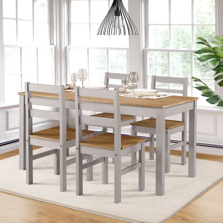 Wood Dining Table Corona Collection Furniture Dash