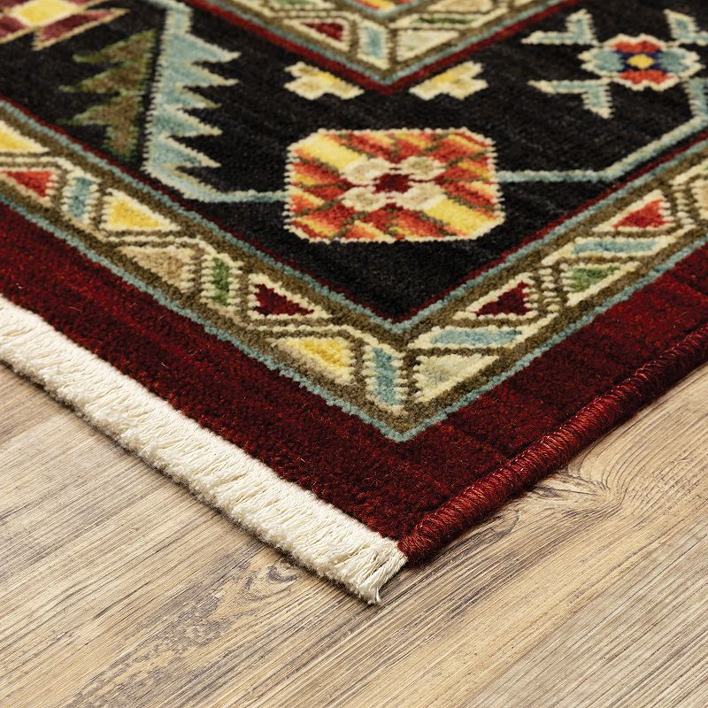 StyleHaven Linwood Persian Medallion Fringed Area Rug