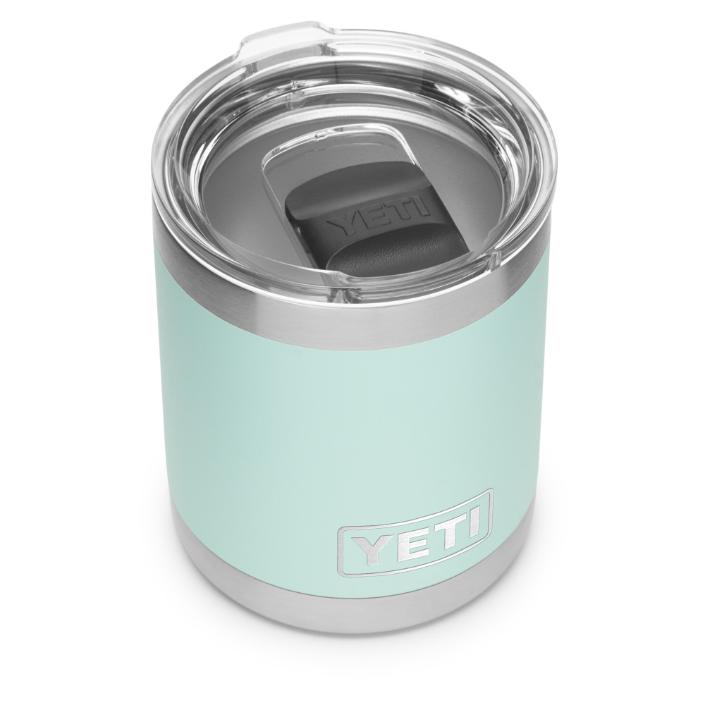 Yeti Rambler Lowball with MagSlider Lid 10oz， Seafoam ;