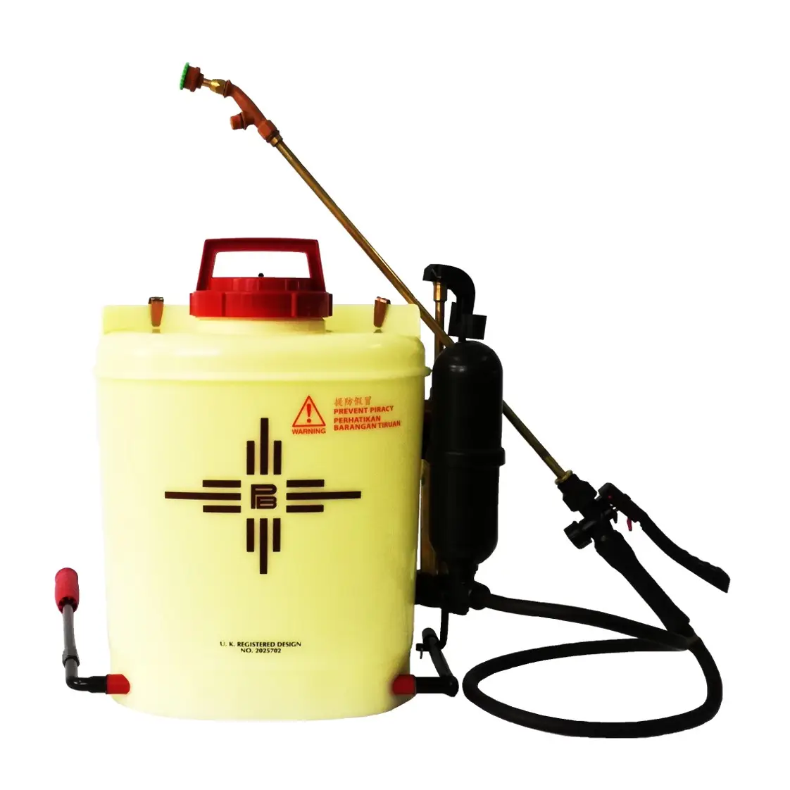 Knapsack Sprayer 16liter PB 16 Manual Knapsack Sprayer for Agriculture Made in Malaysia Brand Cross Mark