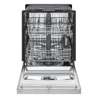 LG 24 in. in Stainless Steel Front Control Dishwasher LDFN3432T