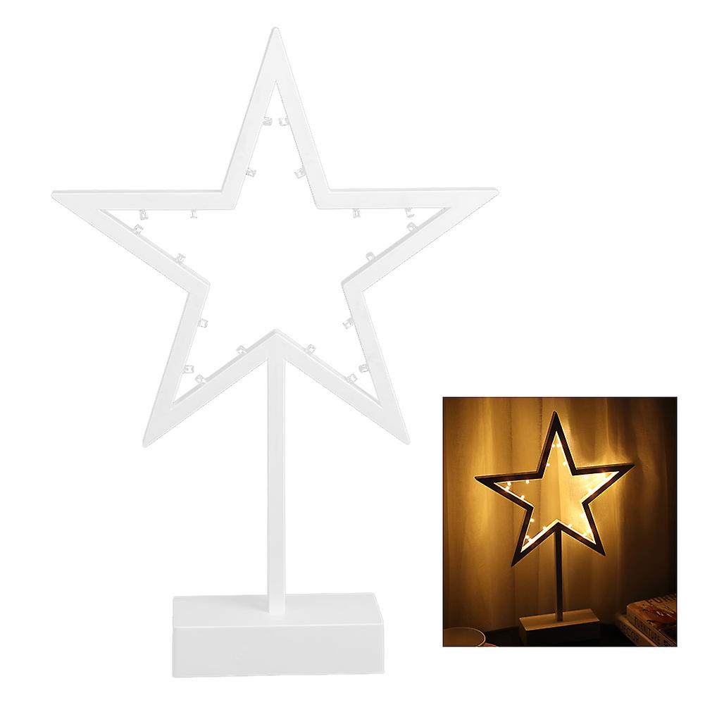 Star Shape Led Night Light Table Night Lamp Home Room Xmas Christmas Decor Kid Gift