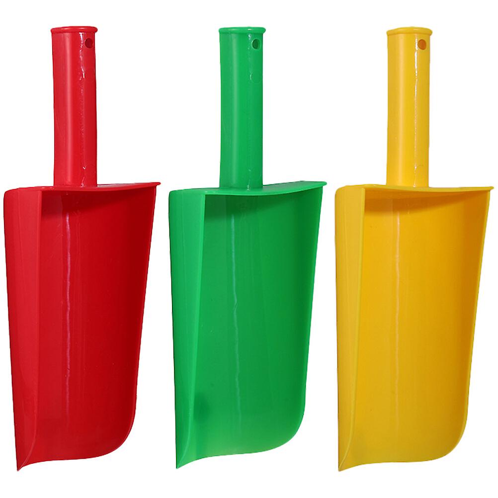 3pcs Children Sand Shovels Toys Summer Beach Shovels Toys Plastic Shovels Toys Kids Toys