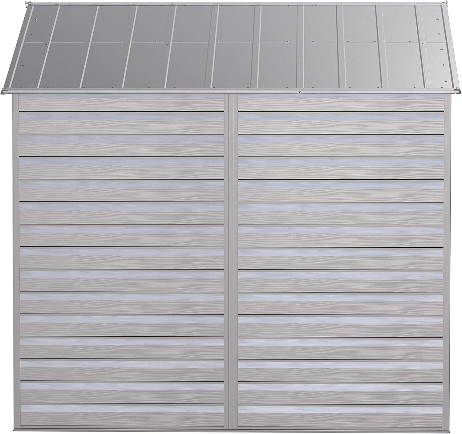 Arrow SCG88FG 8 x 8 ft. Arrow Select Steel Storage Shed&#44; Flute Grey