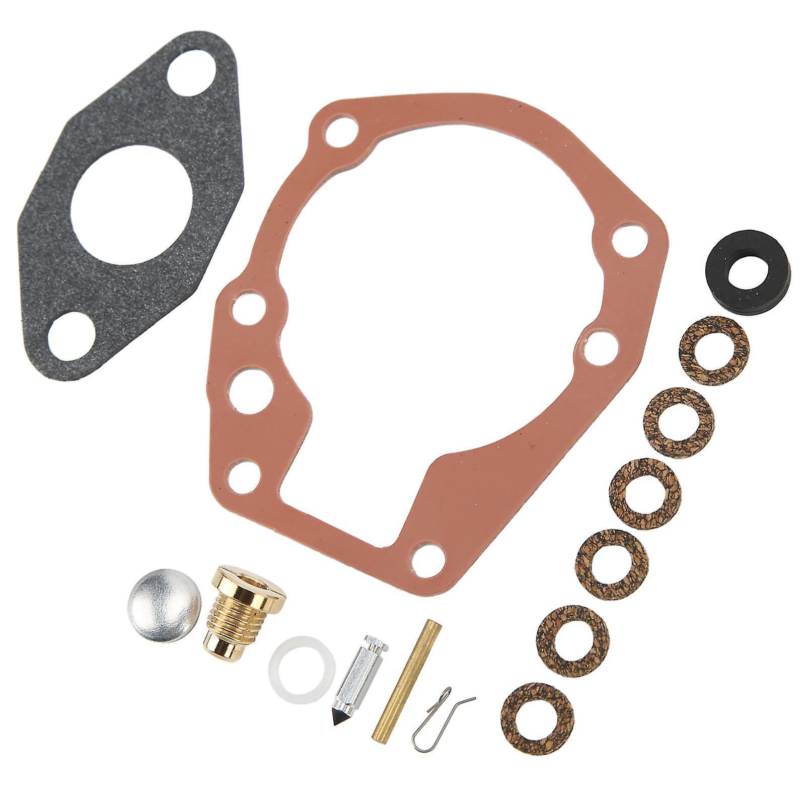 16pcs Carburetor Repair Kit 398532 Carb Rebulid Set With Float Replacement For Johnson Evinrude 24 Hp