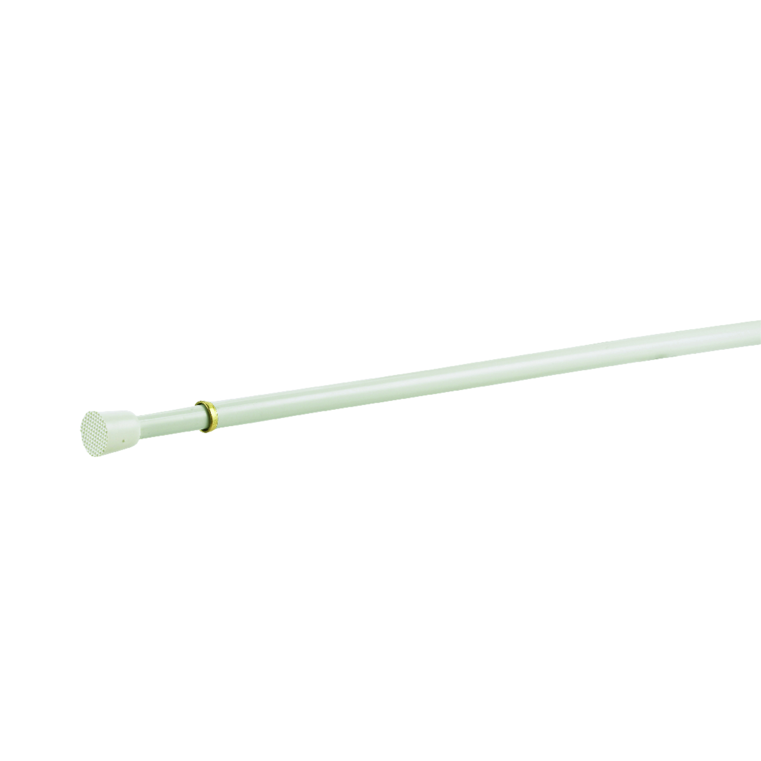 Kenney Enamel White Tension Rod 28 in. L X 48 in. L