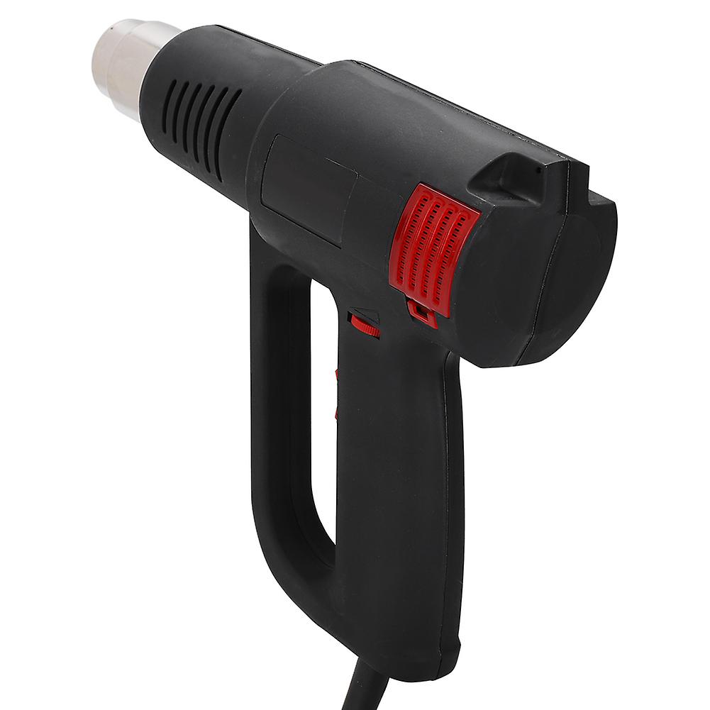 Hot Air Gun 2000w Led Sewing Light Heat Shrinkable Tube Temperature Adjustment Au Plug 220v