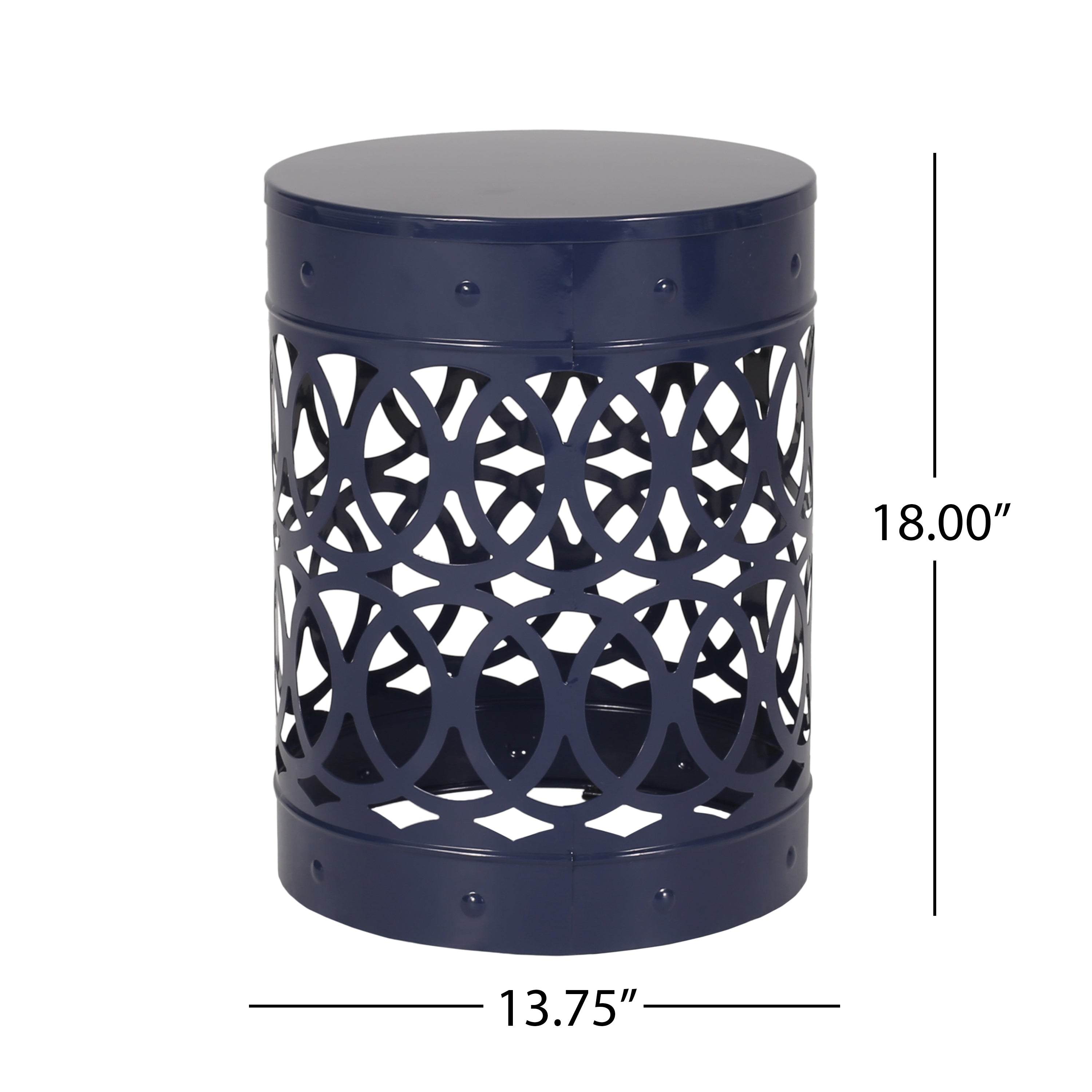 Pellerin Outdoor Metal Side Table