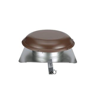 Air Vent 1500 CFM Brown Power Roof Mount Attic Ventilator ASRHPBR