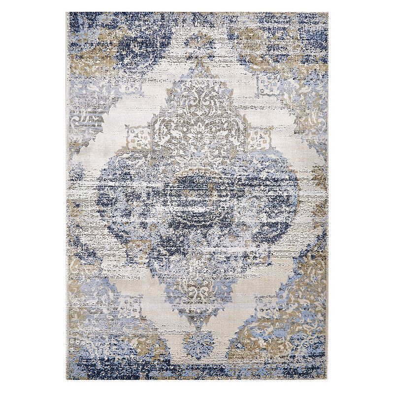 Weave and Wander Crowford Traditional Medallion Area Rug