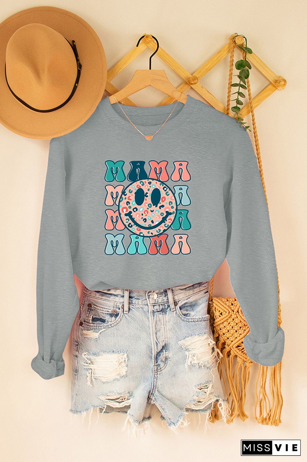 Retro Vintage Mama Sweatshirt